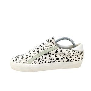 Madewell Shoes Womens 8 Sidewalk Low Top Sneakers Lighthouse Multi Calf Hair